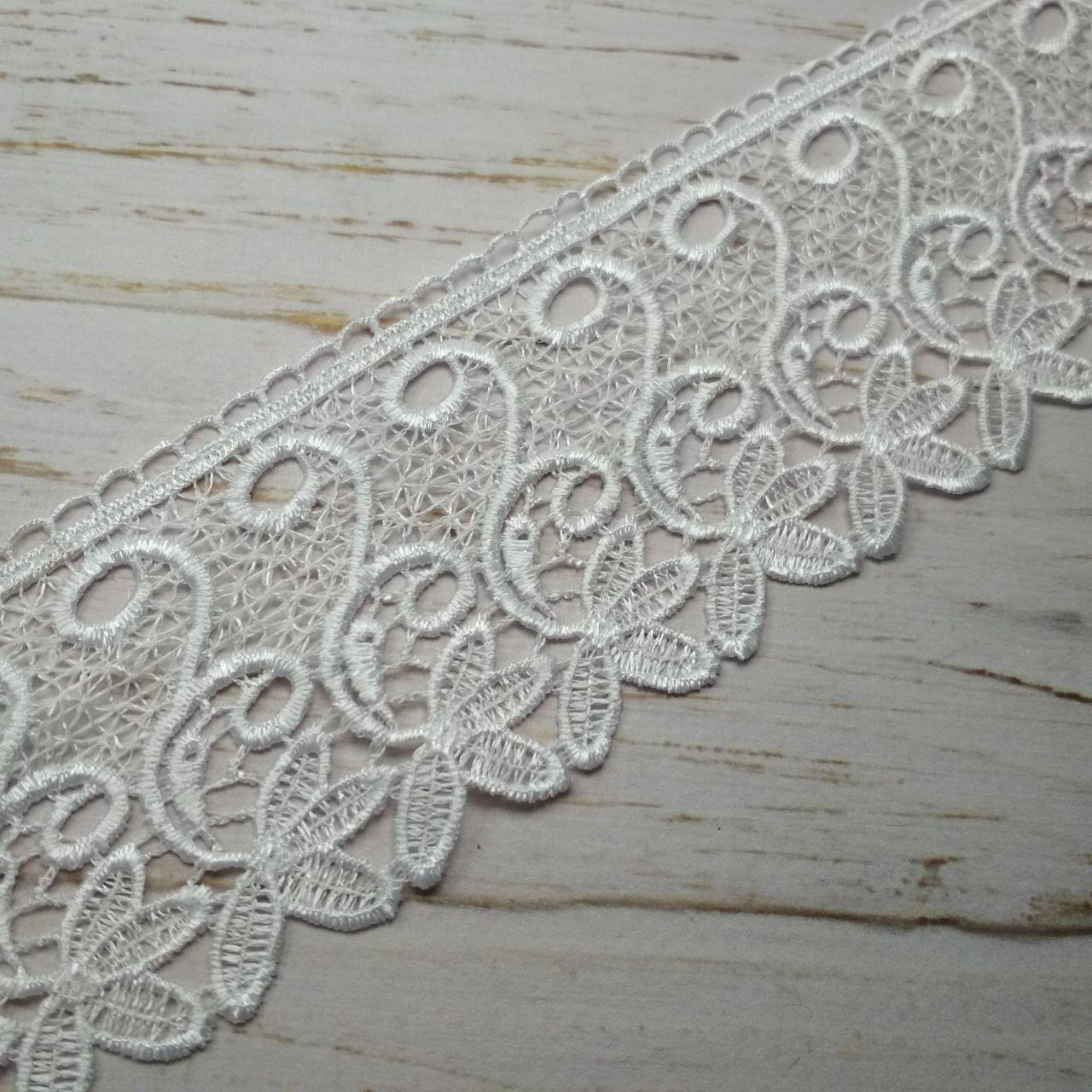 Кружево 7,0см белое 906