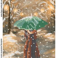 Фея Вышивки КР-310 Зимний вечер, схема под бисер