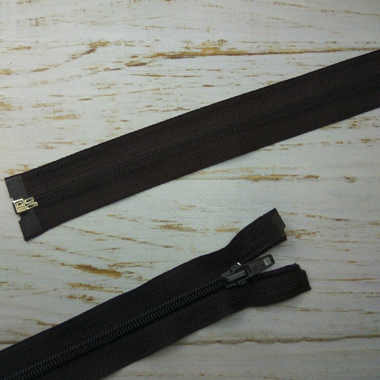 Молния разъемная, витая, Т5, 50см, нейлон, 0310 черный