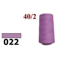 Нить полиэстер 40/2 4000ярд 022 розово-фиолетовый