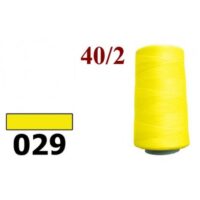 Нить полиэстер 40/2 4000ярд 029 желтый 24915