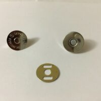 14G Застежка магнитная - кнопка 14мм золото