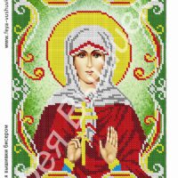 Фея Вышивки АТ-59 Св. Лидия, схема под бисер
