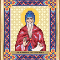 Чарiвна Мить СБИ-103 Св. Семен Мироточивый, схема под бисер