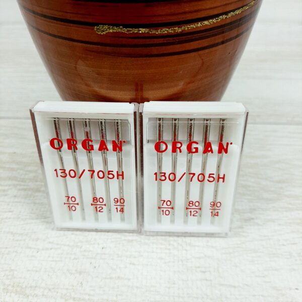 ORGAN (Японія) Голки машинні побутові UNIVERSAL №MIX, OR,(130/705H):70/10(2)80/12(2)90/14(1) 5шт