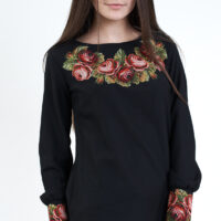 Блуза жіноча 965-14/10 44р чорна