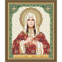 ArtSolo VIA 5148 Св.Муч. Стефаніда Дамаська, схема під бісер