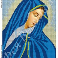 Фея Вышивки ВП-26 Б.М. Скорбящая, схема под бисер