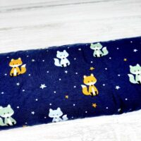 Ткань хлопок Турция 1,5м лисички на синем