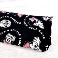 Ткань хлопок Турция 1,4м Минни Маус на черном