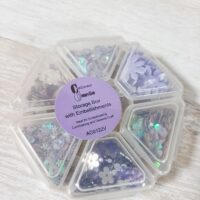 Набор для рукоделия Storage Box пайетки лаванда