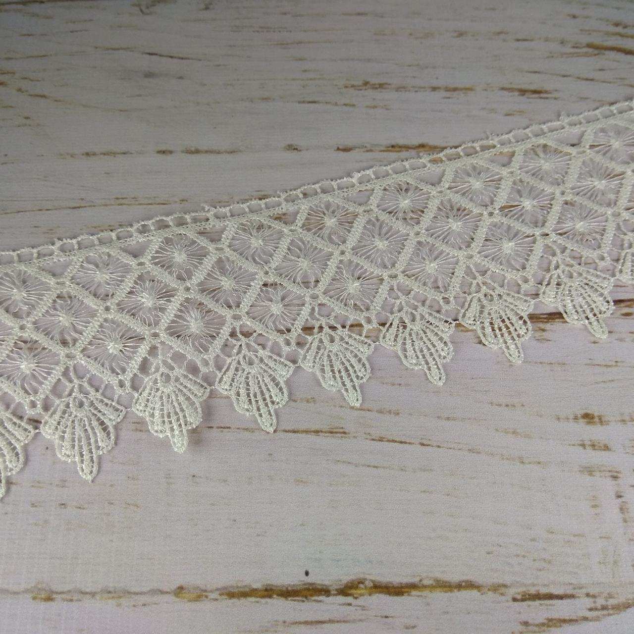 Кружево 8,5см ванильное 7577