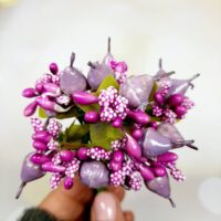 Тичинка з грушею 10см бузок Т5