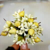 Тичинка з грушею 10см шампань Т5