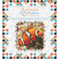 Алмазна вишивка UA-039 Риба клоун 20*18см