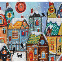 ДАНА-2309 Сказочный город, схема под бисер