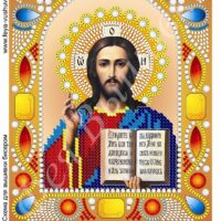 Фея Вышивки НК-2 Господь Вседержитель, схема под бисер со стразами