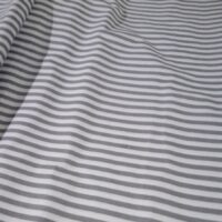 Хлопковая ткань (бязь Gold) 220см Полоска светло-серая