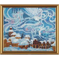 Новая Слобода ДК4029 Снежная Королева, набор для вышивания бисером