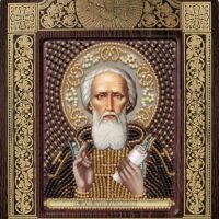 Новая Слобода СН8130 Св. Прп. Сергий Радонежский, набор для вышивания бисером