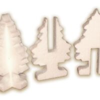 Заготовка із пінопласту Ялинка 3Д 15см 200333