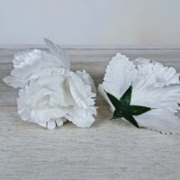 Квітка Троянди бутон гігант 100мм білий F25