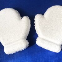 Заготовка із пінопласту Рукавички 9,5см 220108