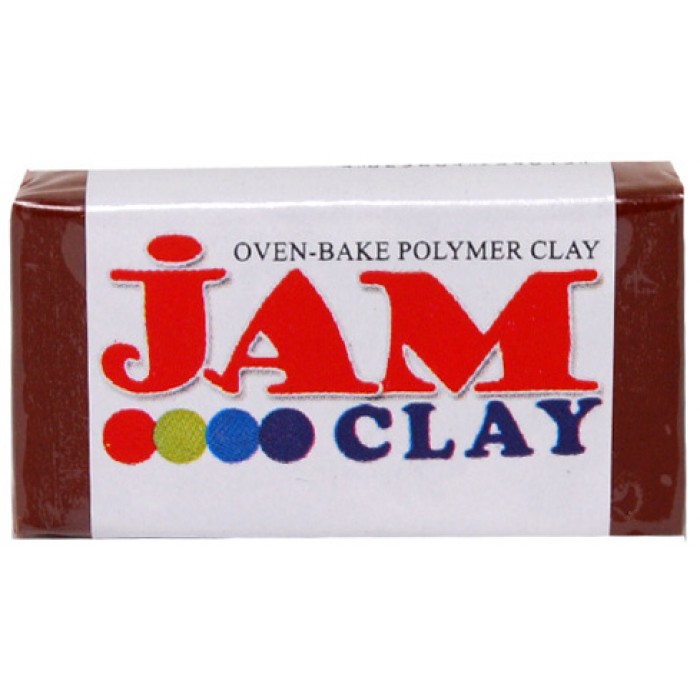 Полимерная глина Jam Clay 20г темный шоколад
