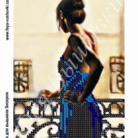 Фея Вышивки КР-235 Девушка, схема под бисер