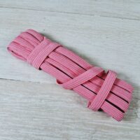 Гумка еластична плоска 10мм рожева К2С5-3204