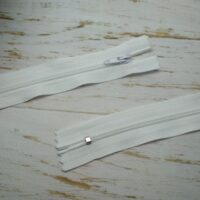 Молния брючная неразъемная, витая, Т3, 18см, нейлон, 5200 белый