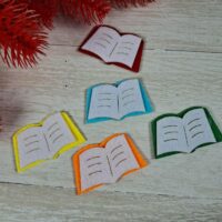 Декоративний виріб з фетру "Книжечка" 6см 120767