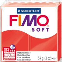 Полимерная глина Fimo Soft 24 индийский красный 57г