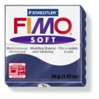 Полимерная глина Fimo Soft 35 темно-синий  56г