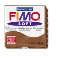 Полимерная глина Fimo Soft 07 светло-коричневый 56г