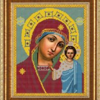 Новая Слобода БИС1204 Казанская, схема под бисер