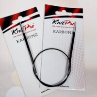 41146 КнитПро Спицы круговые карбонз d3,5мм 40см