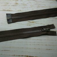 Блискавка трактор Т5 65см чорна, 1б