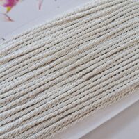 Шнур декоративный 3мм белый