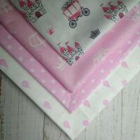 Набор хлопковых тканей №06 "Принцесса"