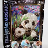 Diamond Mosaic Алмазний живопис Панди DM-02-10