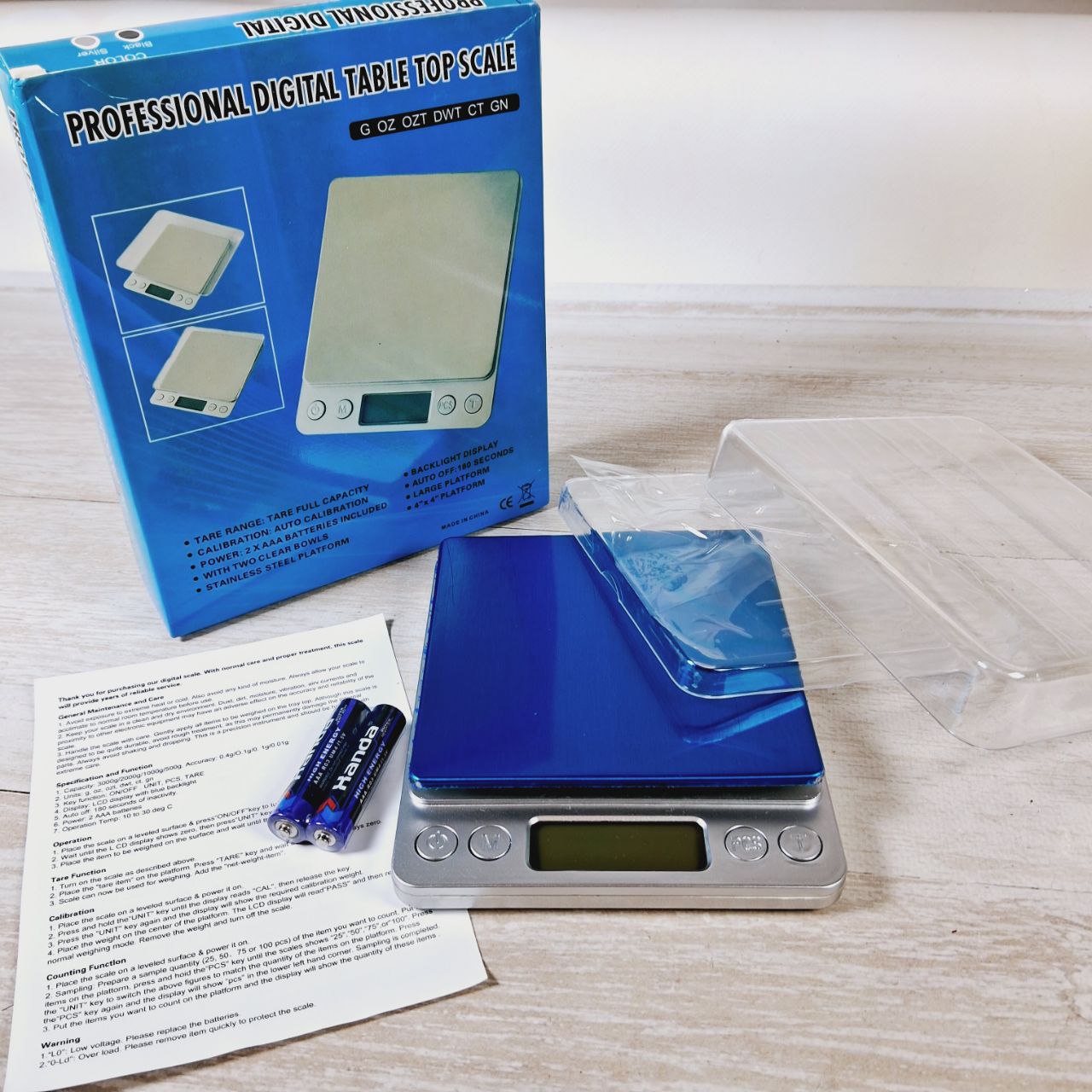 Електронні ваги ювелірні MH-267 до 2кг