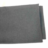 Ткань хлопок черный равномерного переплетения 1,54м