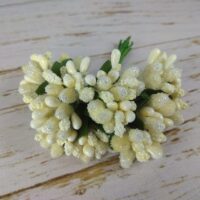 Добавка Тичинка сложная 11см 002 молочный 0031