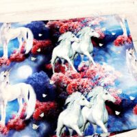 Ткань хлопок Турция 1,0м пара единорогов