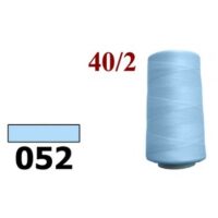 Нить полиэстер 40/2 4000ярд 052 голубой