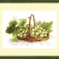 Crystal Art ВТ-170 Янтарный виноград, набор для вышивания нитками