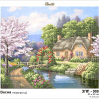 Золотая подкова ЗПП-008 Весна, схема под бисер