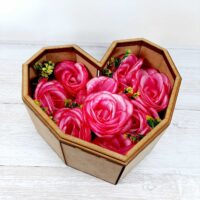 ПА-К-037  Коробка Сердце 26*23*12,5см