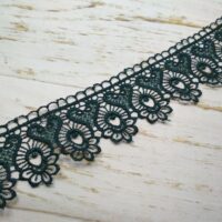Кружево 4,5см изумруд 967-5